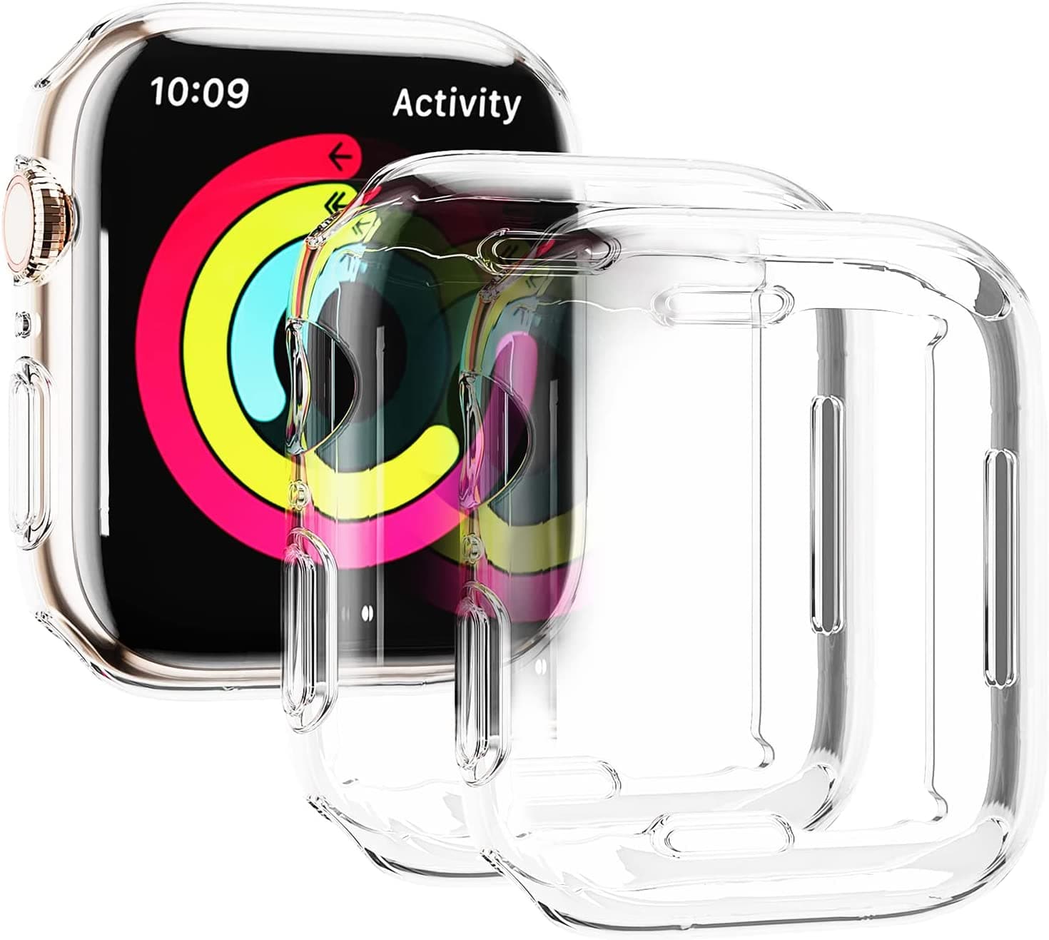 Protection Compatible Apple Watch Series 7/8 45mm Transparent Ultra-Mince